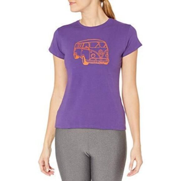 Charko Designs Women's Vanning Athletic T Shirts, Purple, Size S - Picture 1 of 2
